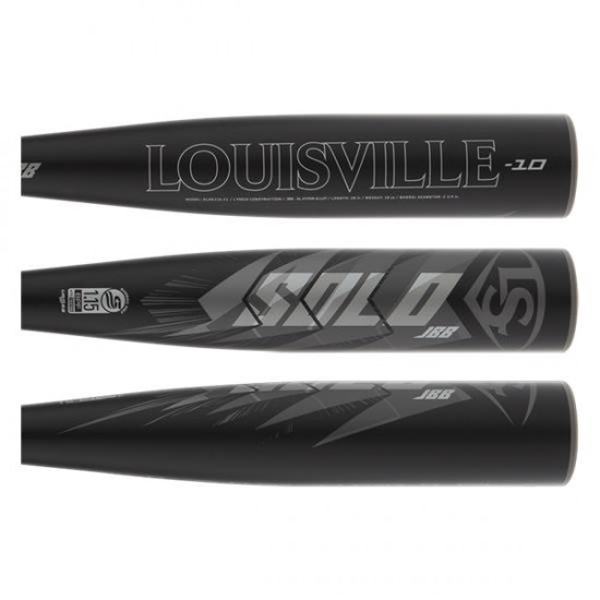 Louisville Slugger Solo -10 Junior Big Barrel Baseball Bat: WBL2474010 On Sale