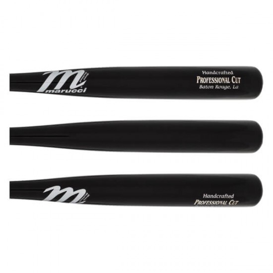 Marucci Pro Cut Maple Wood Baseball Bat: MCMBBCULL Black Adult On Sale