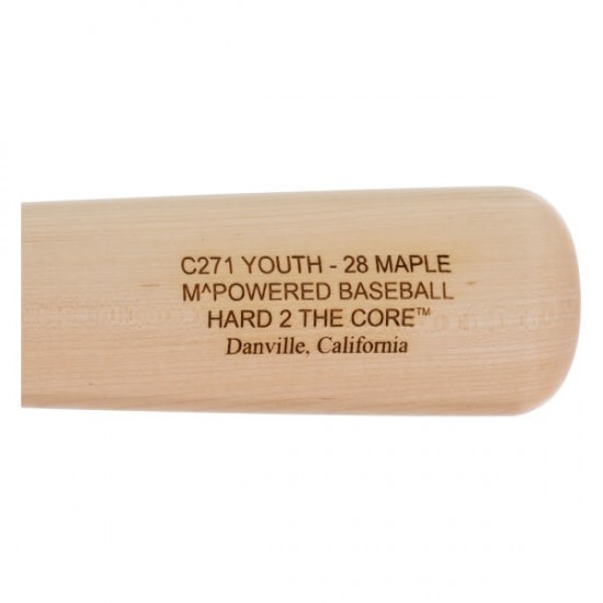 M^Powered H2TC™ Pro Maple Youth Wood Baseball Bat: H2TCY On Sale