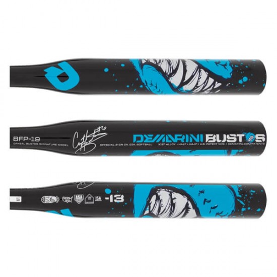 DeMarini Bustos -13 Fastpitch Softball Bat: WTDXBFP19 Promotions