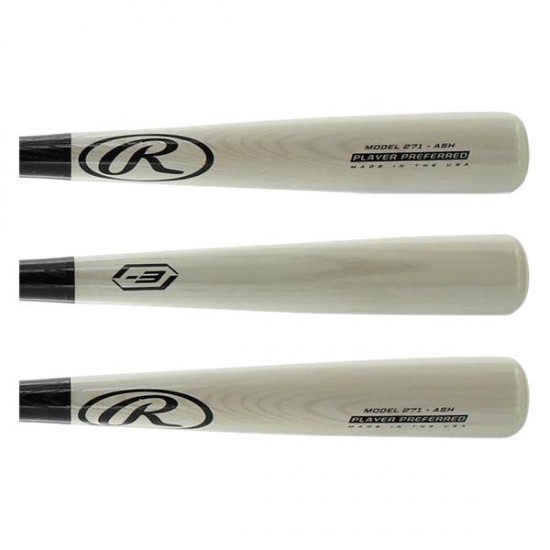 Rawlings Player Preferred Ash Wood Baseball Bat: 271RAB On Sale