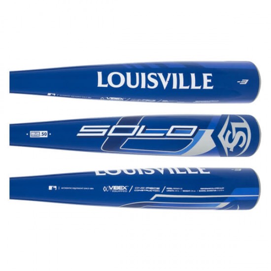 Louisville Slugger Solo BBCOR Baseball Bat: WTLBBS620B3 On Sale