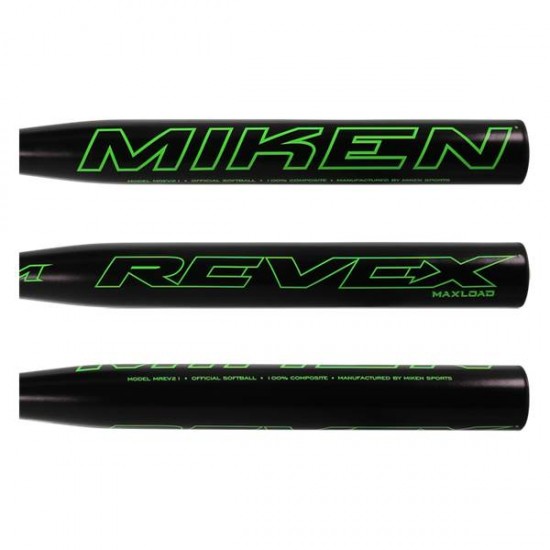 Miken Rev-Ex 14&quot; Maxload USA Slow Pitch Softball Bat: MREV21 Promotions
