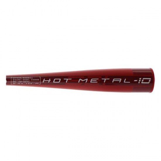 2021 Mizuno Hot Metal -10 USA Baseball Bat: YBB21HM10 HOT SALE