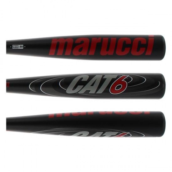 Marucci CAT6 Black BBCOR Baseball Bat: MCBC6CB On Sale