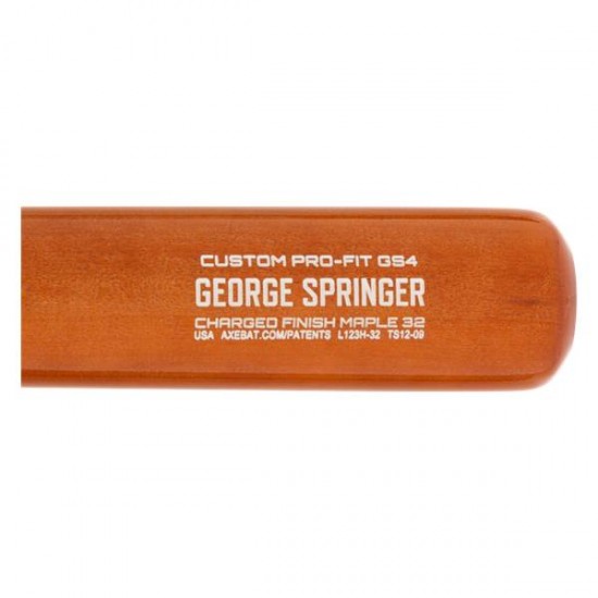 Axe George Springer GS4 Maple Wood Baseball Bat: L123H HOT SALE