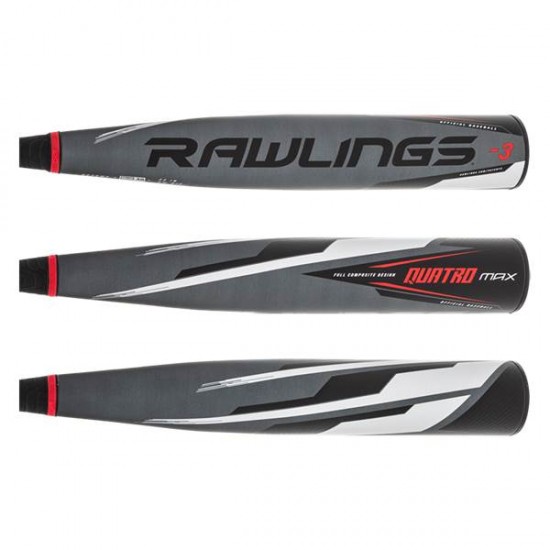 2022 Rawlings Quatro Pro MAX BBCOR Baseball Bat: BB2QM3 On Sale
