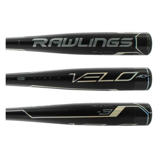 Rawlings VELO ACP BBCOR Baseball Bat: BBZV3 On Sale