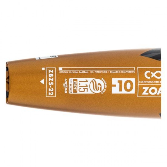 2022 DeMarini Zoa -10 USSSA Baseball Bat: WTDXZBZ22 On Sale