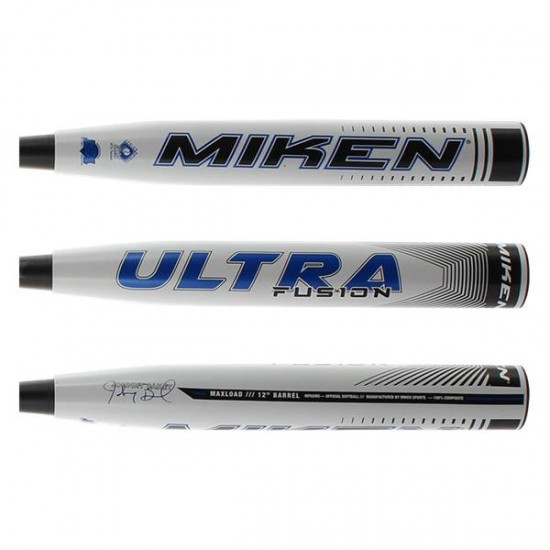 Miken Ultra Fusion 12&quot; Johnny Bailey Maxload Senior Slow Pitch Softball Bat: MFN2MS Promotions